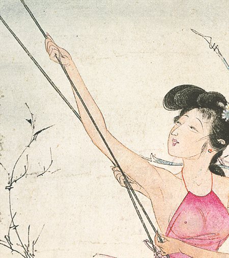 临沧市-胡也佛的仕女画和最知名的金瓶梅秘戏图